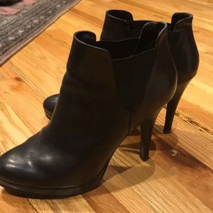 Black ankle bootie